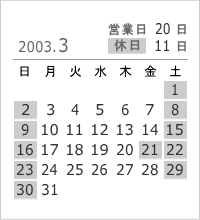 2003年3月